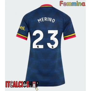 Arsenal Mikel Merino #23 Seconda Maglia Femmina 2026-27 Manica Corta